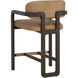 Madrone 36 inch Brown / Ludlow Sesame Leather Counter Stool